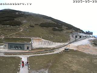 Webcam Bahnhof Hochschneeberg